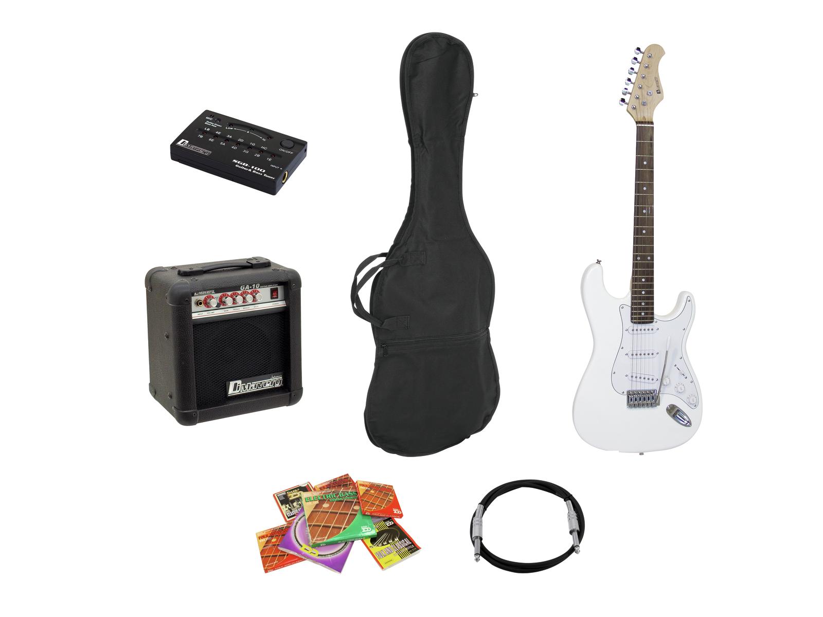 Guitar set. Электрогитара Dimavery. Тюнер Dimavery SGB-100. Гитарный сет. Электрогитара LEADSTAR 2.