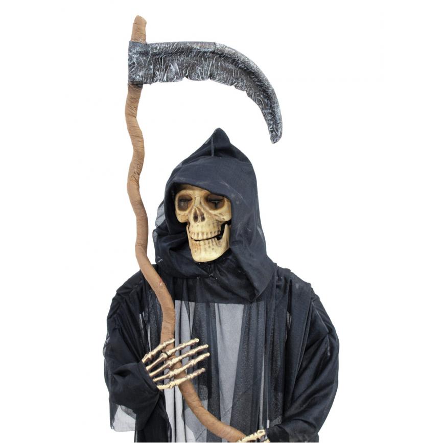 Europalms Halloween skelet hangend met zijs, 150cm decoratie versiering  accessoires feestjes 