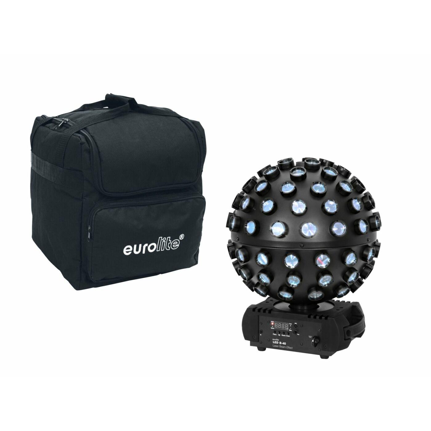 EUROLITE Set LED B-40 Laser Beam Effect + Soft Bag - Buzz-Shop.nl