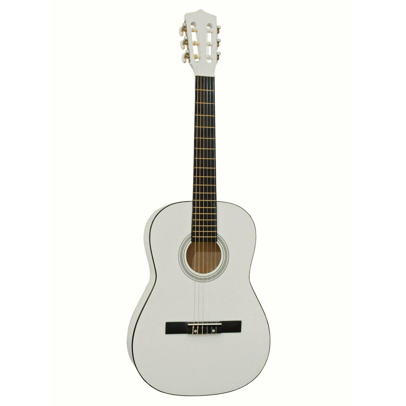 Dimavery AC-303 gitaar volwassenen - klassieke- 3/4, white -
