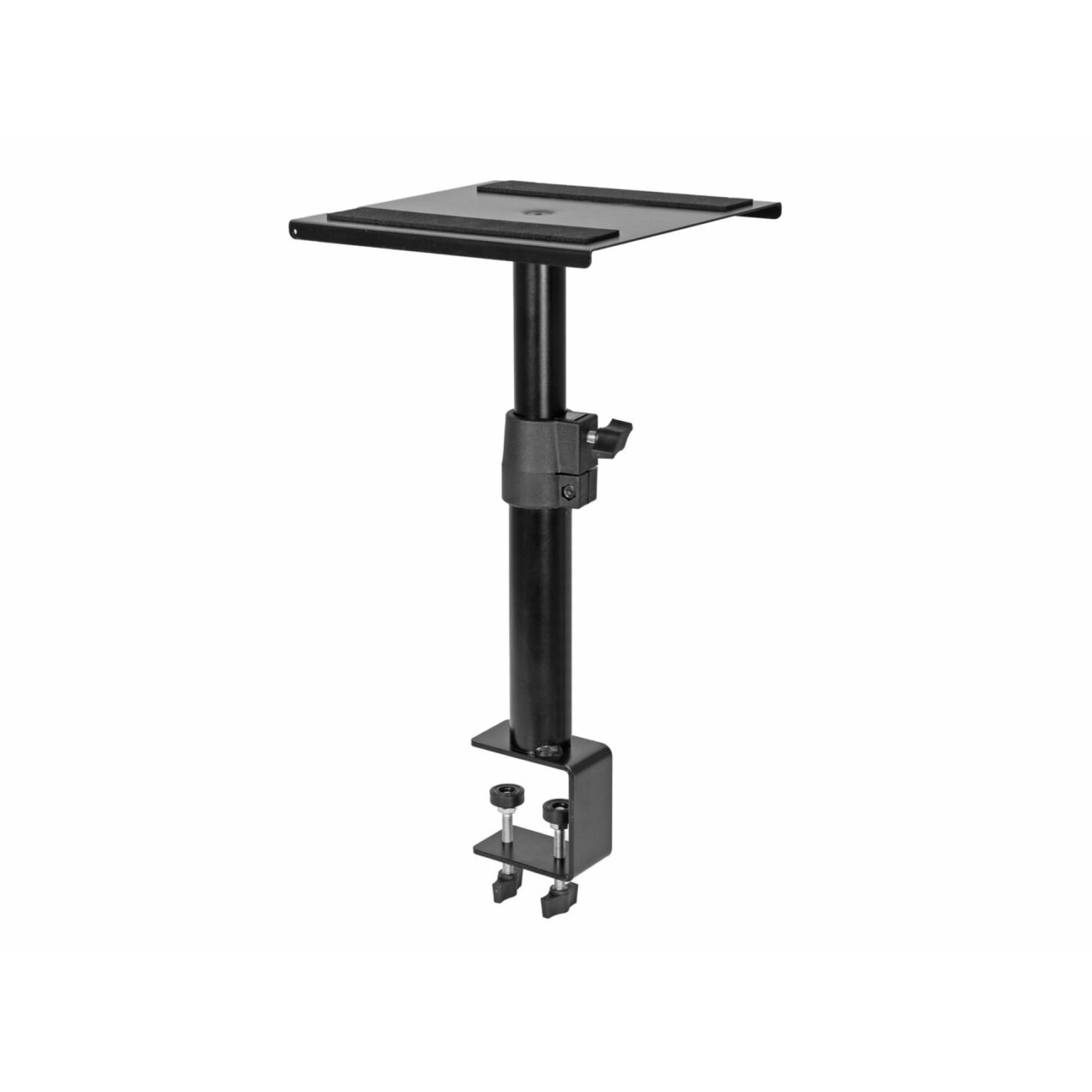 OMNITRONIC TMO-2 SOPORTE MONITOR MESA AJUSTABLE 25-42CM 25KG MAX -  Hipermusic